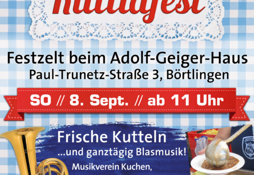 28. Kuttlafest des MV Börtlingen am 8. Sept. 2024